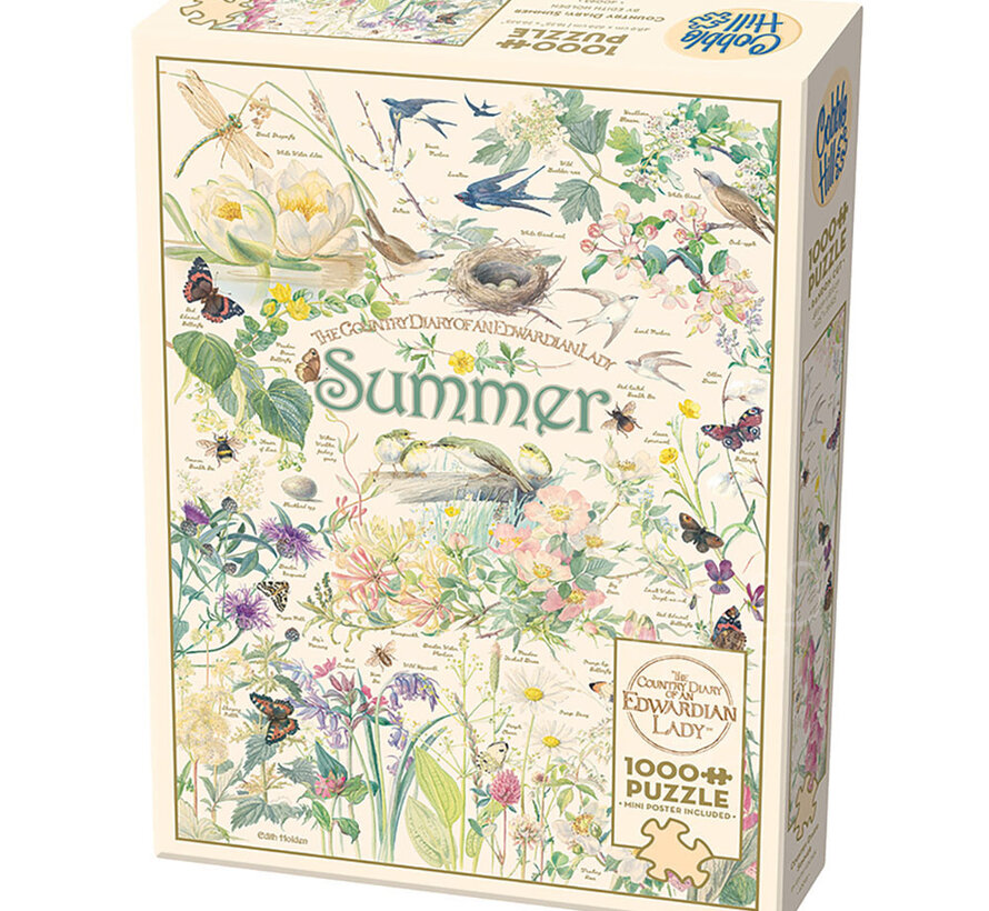 Cobble Hill Country Diary Summer Puzzle 1000pcs