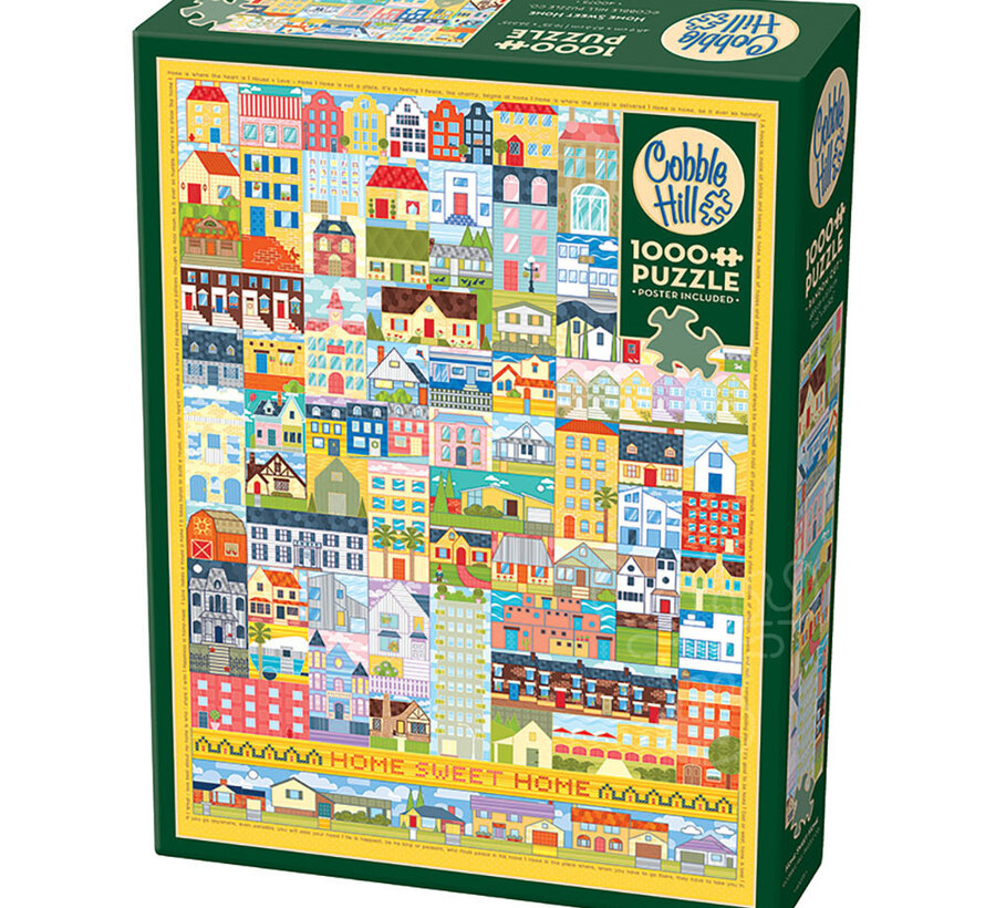 Cobble Hill Home Sweet Home Puzzle 1000pcs