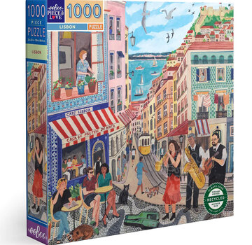 EeBoo eeBoo Lisbon Puzzle 1000pcs