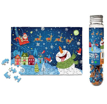 MicroPuzzles MicroPuzzles Christmas - Here Comes Santa Mini Puzzle 150pcs