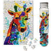 MicroPuzzles MicroPuzzles Rainbow Giraffe Mini Puzzle 150pcs