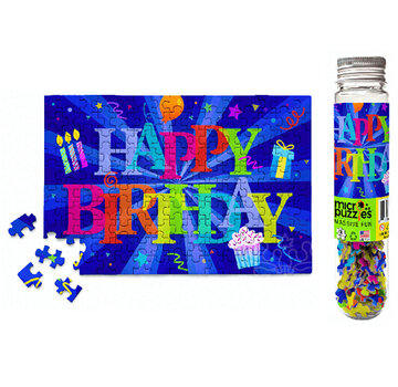 MicroPuzzles MicroPuzzles Happy Birthday Blast Mini Puzzle 150pcs