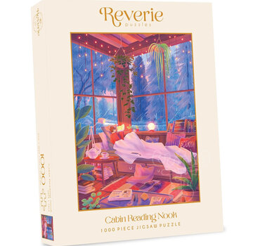 Reverie Puzzles Reverie Cabin Reading Nook Puzzle 1000pcs