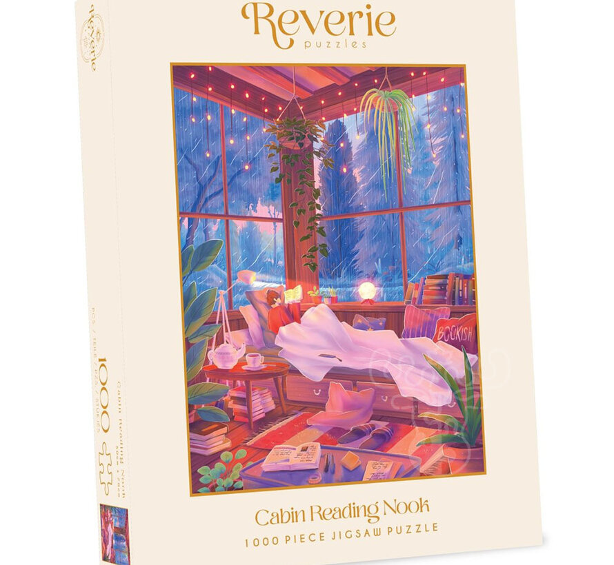 Reverie Cabin Reading Nook Puzzle 1000pcs