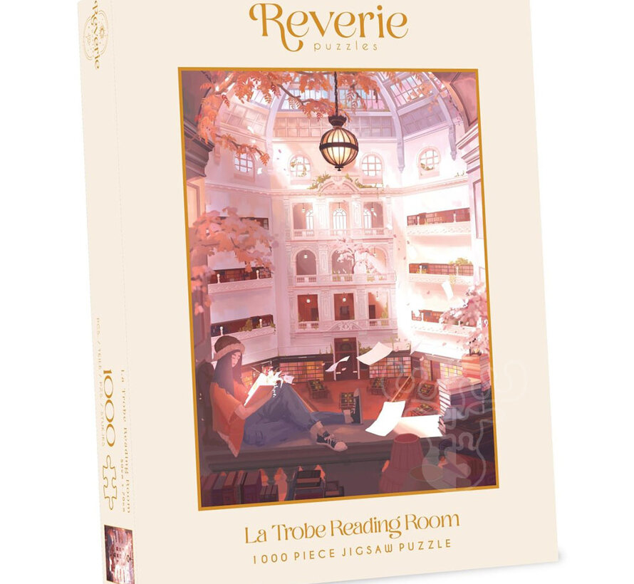 Reverie La Trobe Reading Room Puzzle 1000pcs
