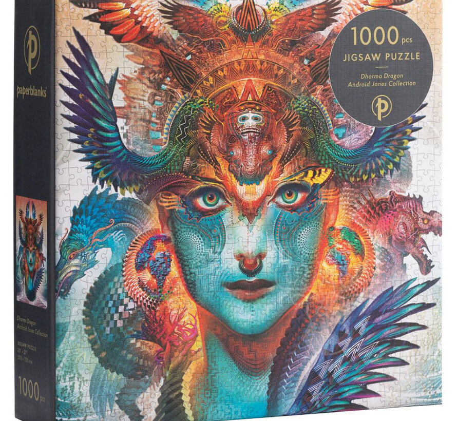 Paperblanks Dharma Dragon, Android Jones Collection Puzzle 1000pcs