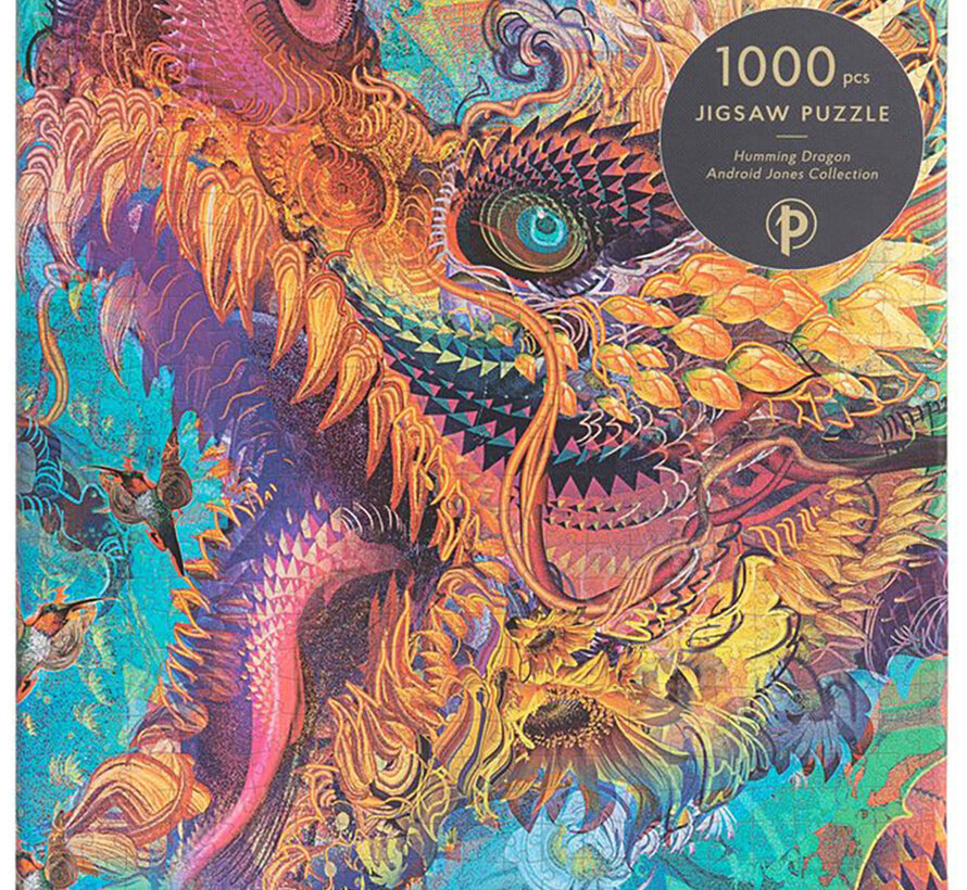 Paperblanks Humming Dragon, Android Jones Collection Puzzle 1000pcs