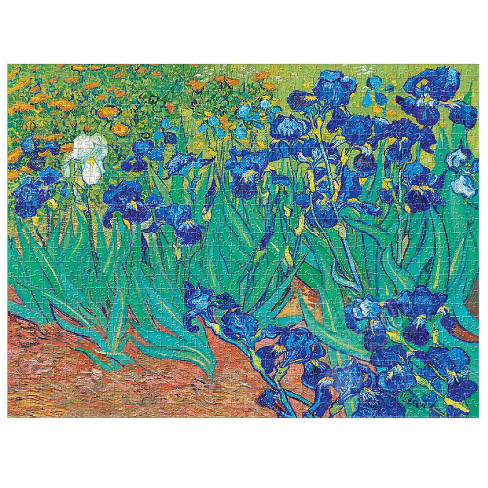 Paperblanks Van Gogh's Irises Puzzle 1000pcs - Puzzles Canada
