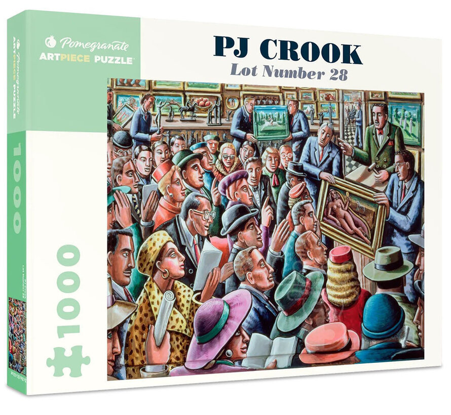 Pomegranate Crook, PJ: Lot Number 28 Puzzle 1000pcs