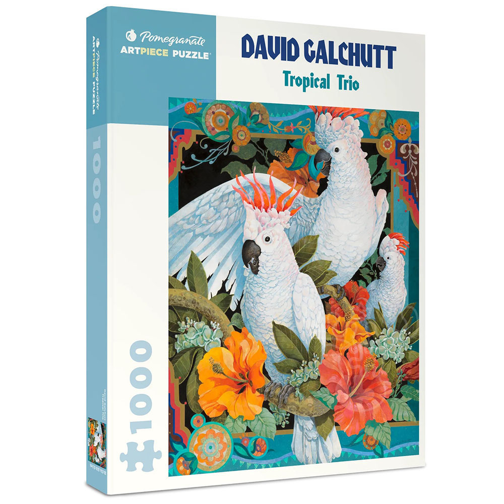 Pomegranate Galchutt, David Tropical Trio Puzzle 1000pcs Puzzles Canada