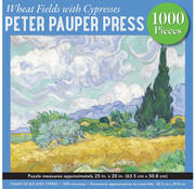 Peter Pauper Press Peter Pauper Press Wheat Fields with Cypresses Puzzle 1000pcs