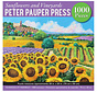 Peter Pauper Press Sunflowers & Vineyards Puzzle 1000pcs