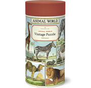 Cavallini Cavallini Vintage: Animal World Puzzle 1000pcs