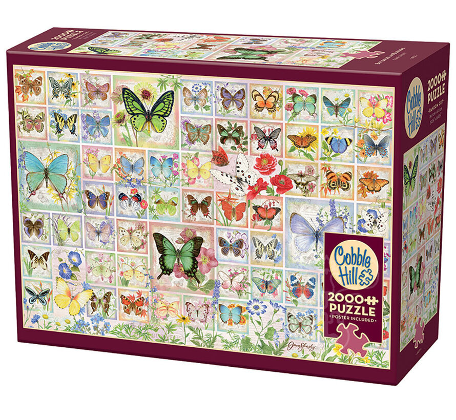 Cobble Hill Butterflies and Blossoms Puzzle 2000pcs