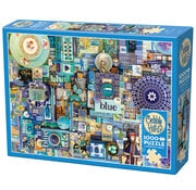 Cobble Hill Puzzles Cobble Hill Rainbow Collection Blue Puzzle 1000pcs