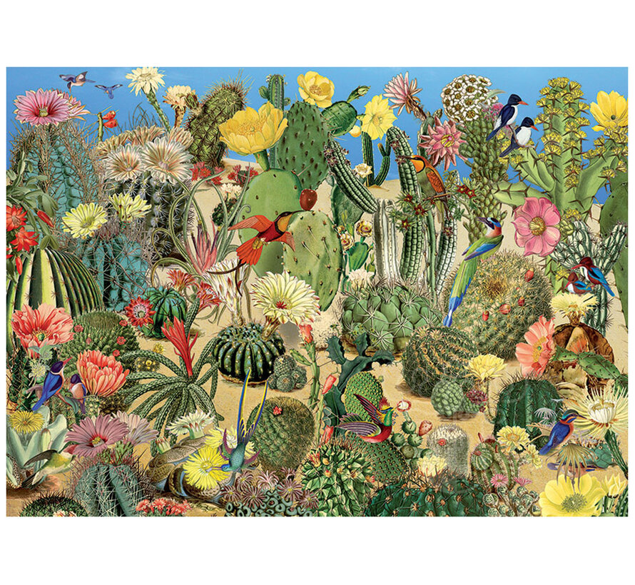 Cobble Hill Cactus Garden Puzzle 1000pcs