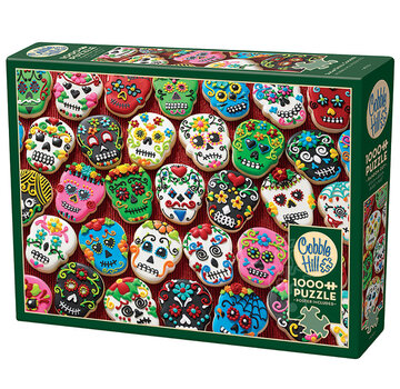 Cobble Hill Puzzles Cobble Hill Sugar Skull Cookies Puzzle 1000pcs