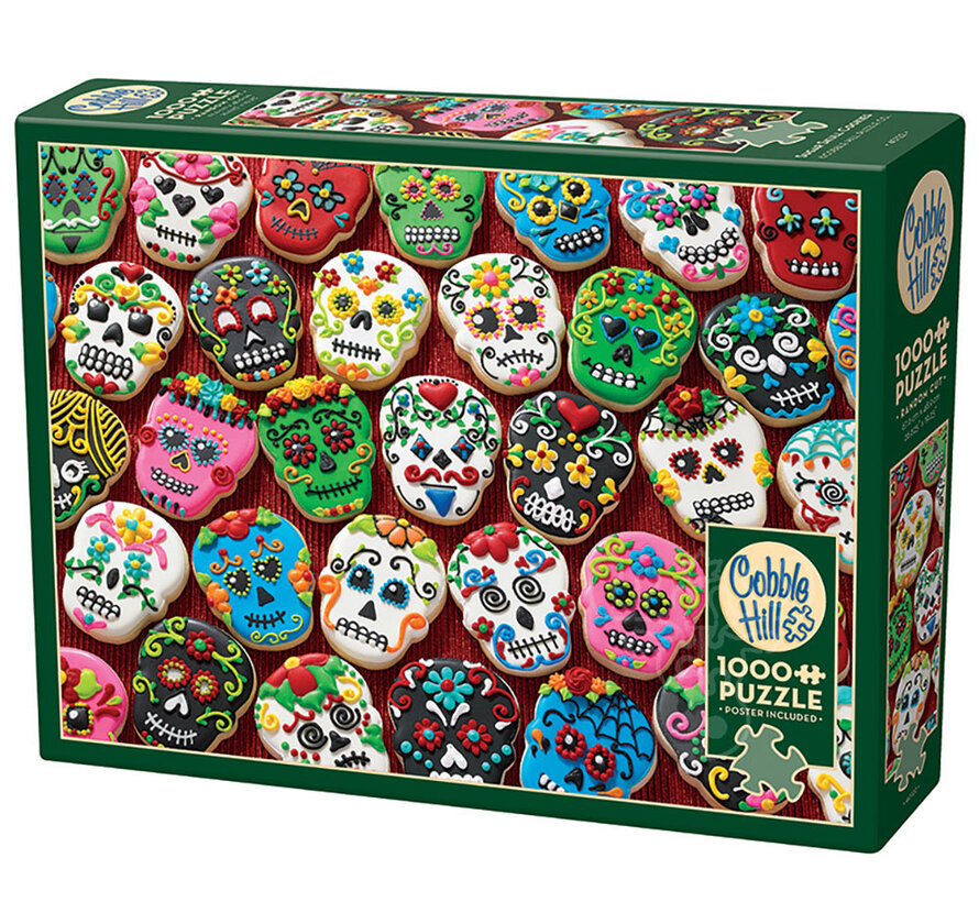 Cobble Hill Sugar Skull Cookies Puzzle 1000pcs