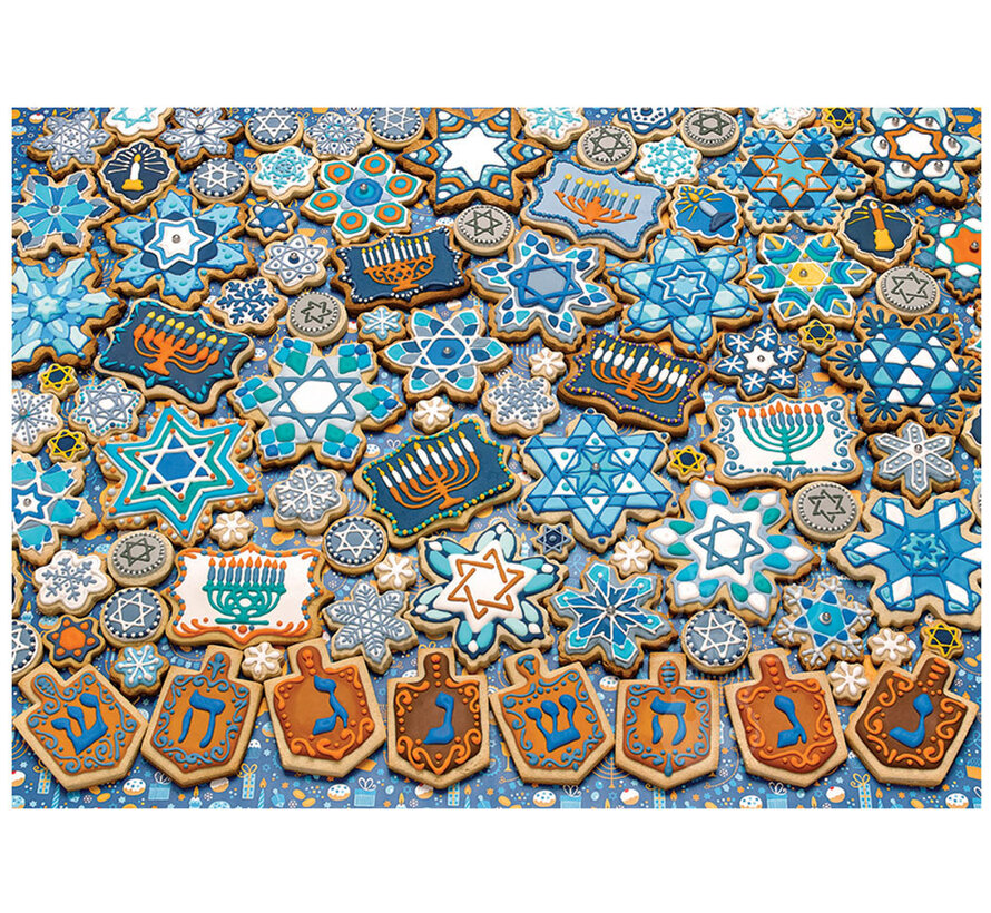 Cobble Hill Hanukkah Cookies Puzzle 1000pcs
