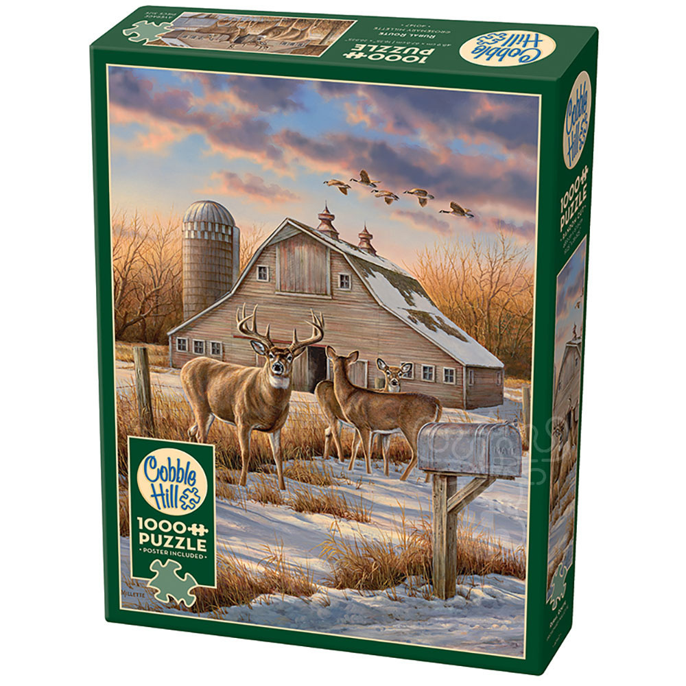 Cobble Hill Rural Route Puzzle 1000pcs Puzzles Canada