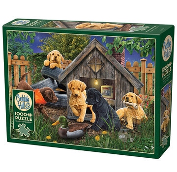 Cobble Hill Puzzles Cobble Hill In the Doghouse Puzzle 1000pcs