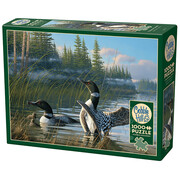 Cobble Hill Puzzles Cobble Hill Common Loons Puzzle 1000pcs