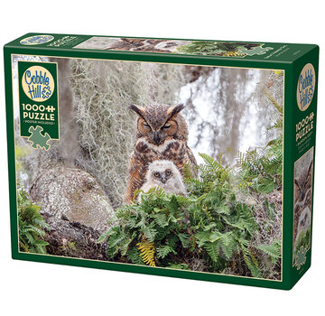 Cobble Hill Puzzles Cobble Hill Great Horned Owl Puzzle 1000pcs