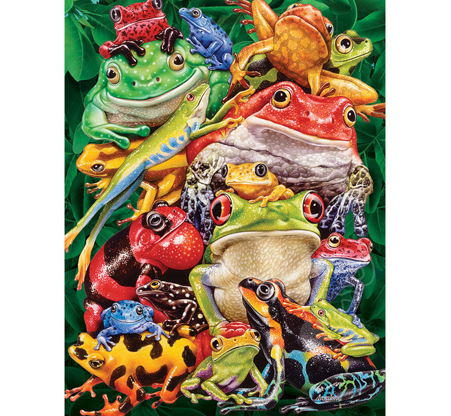 Cobble Hill Frog Business Puzzle 1000pcs