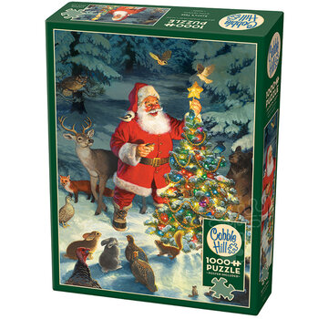 Cobble Hill Puzzles Cobble Hill Santa's Tree Puzzle 1000pcs