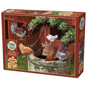 Cobble Hill Puzzles Cobble Hill The Chickens are Well Easy Handling Puzzle 275pcs