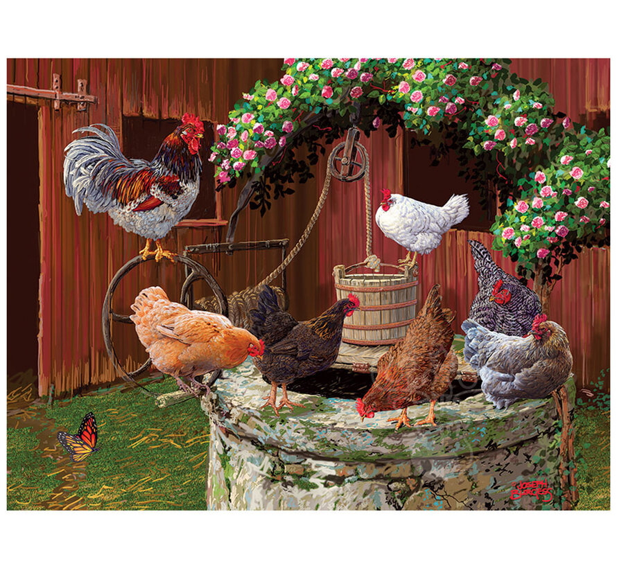 Cobble Hill The Chickens are Well Easy Handling Puzzle 275pcs