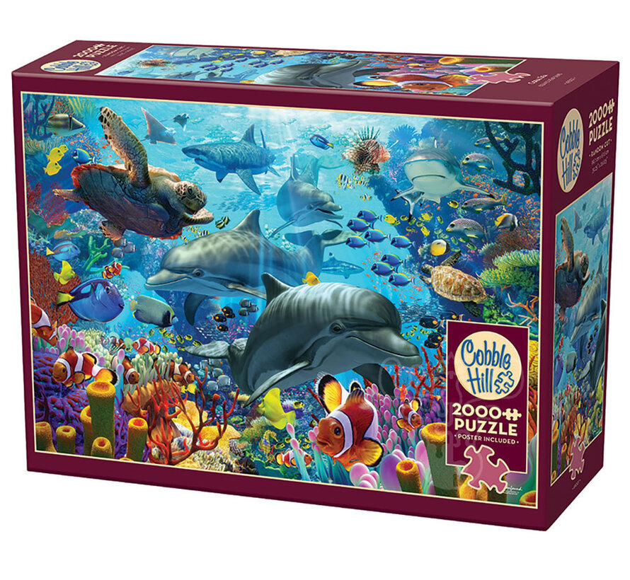 Cobble Hill Coral Sea Puzzle 2000pcs