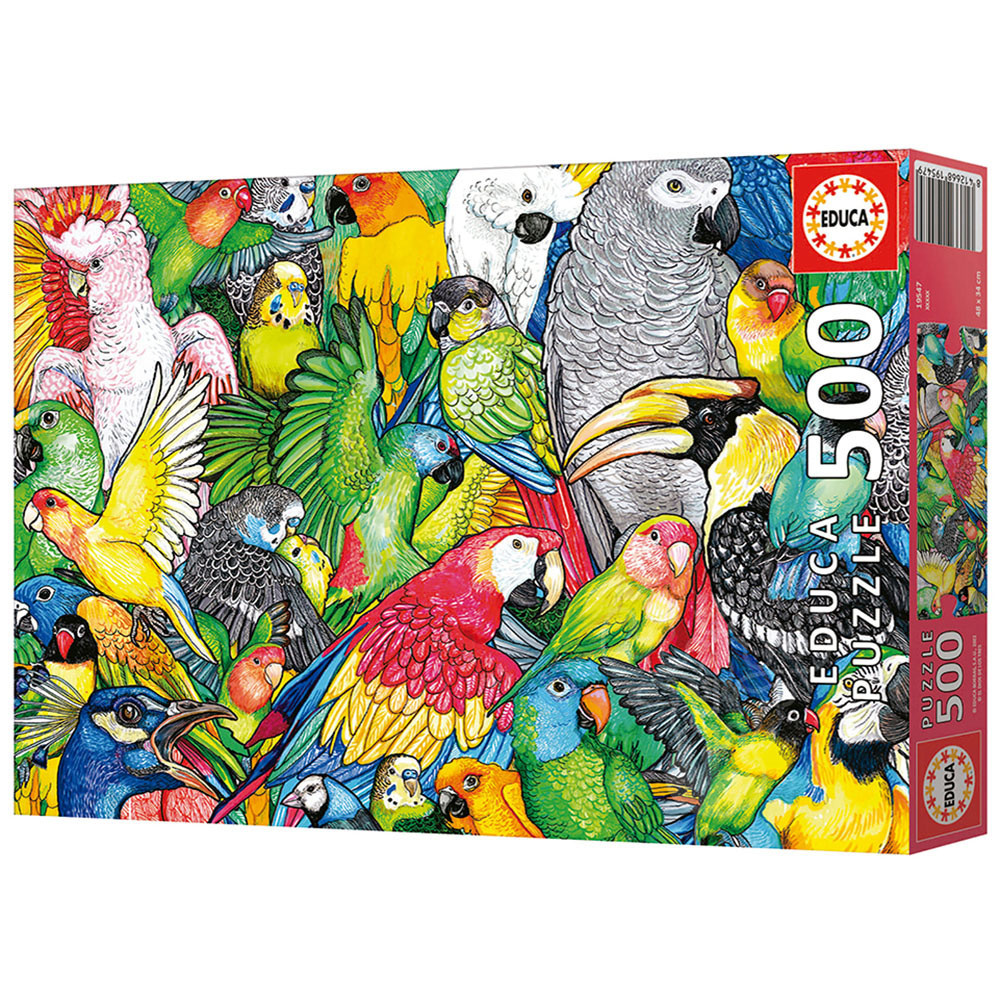 Educa Parrots Puzzle 500pcs Puzzles Canada