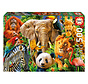Educa Wild Animal Collage Puzzle 500pcs