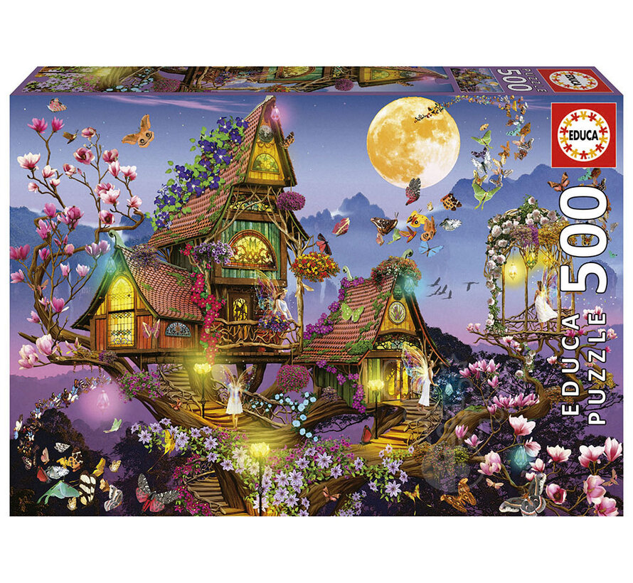 Educa Fairy House Puzzle 500pcs