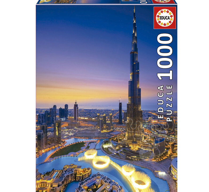 FINAL SALE Educa Burj Khalifa, United Arab Emirates Puzzle 1000pcs