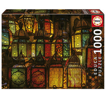 Educa Borras FNAL SALE Educa Lantern Collage Puzzle 1000pcs