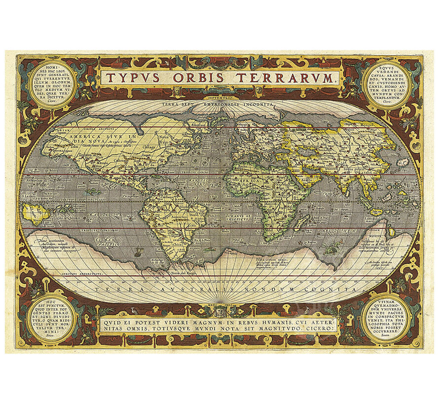 Educa Map Of The World Puzzle 2000pcs