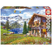 Educa Borras Educa Chalet In The Alps Puzzle 4000pcs