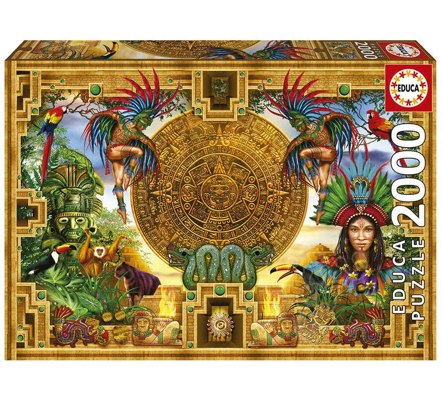 Educa Aztec Mayan Montage Puzzle 2000pcs
