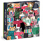 Galison Wintry Cats Puzzle 500pcs