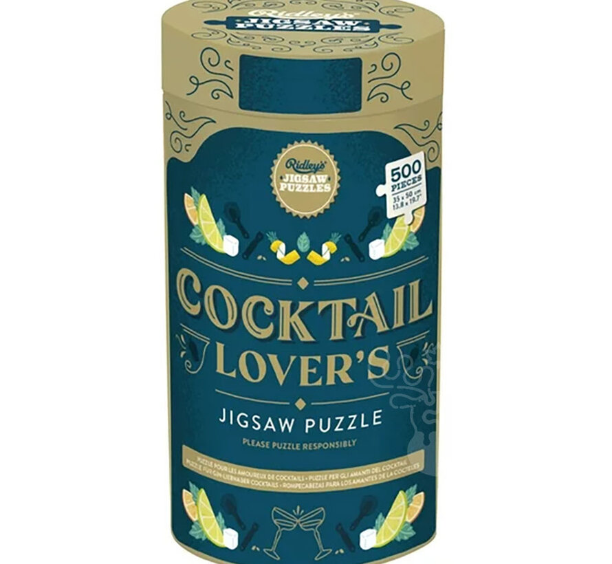 Ridley's Cocktail Lover's Puzzle 500pcs