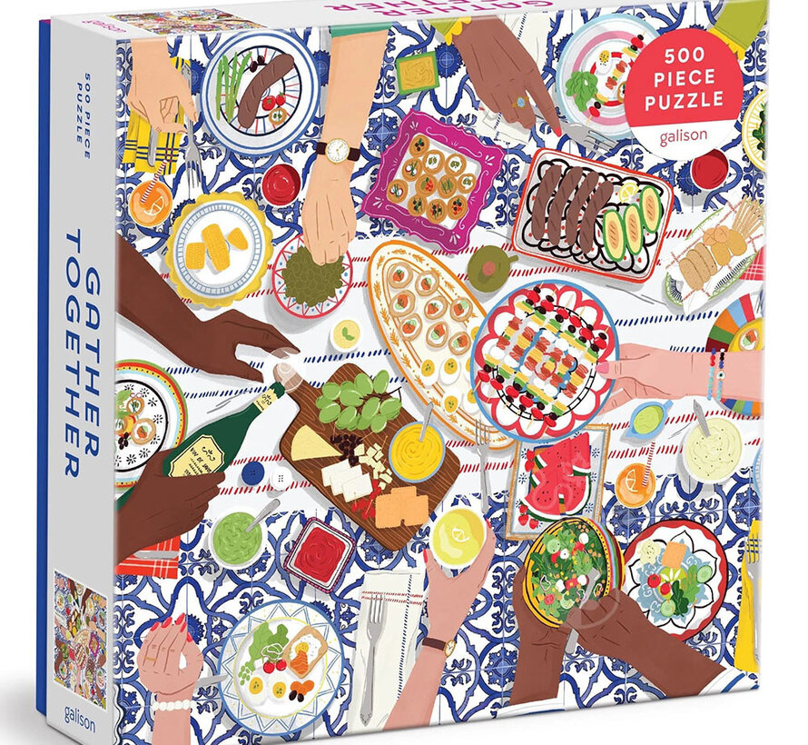 Galison Gather Together Puzzle 500pcs