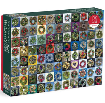 Galison Galison Handmade Wreaths Puzzle 1000pcs