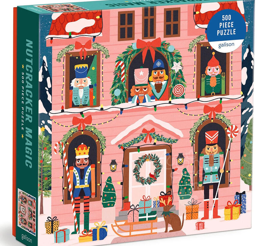 Galison Nutcracker Magic Puzzle 500pcs