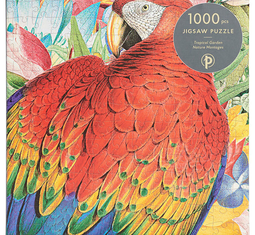 Paperblanks Nature Montages, Tropical Garden Puzzle 1000pcs