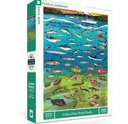 New York Puzzle Company New York Puzzle Co. Vintage Collection: Fishes of the North Pacific Puzzle 1000pcs