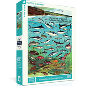 New York Puzzle Company New York Puzzle Co. Vintage Collection: Fishes of the California Current Puzzle 1000pcs