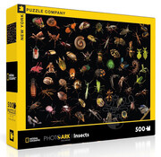 New York Puzzle Company FINAL SALE New York Puzzle Co. National Geographic: Photo Ark Insects Puzzle 500pcs