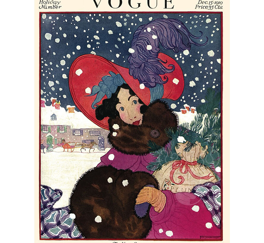 New York Puzzle Co. Vogue: Winter Wonders Puzzle 1000pcs